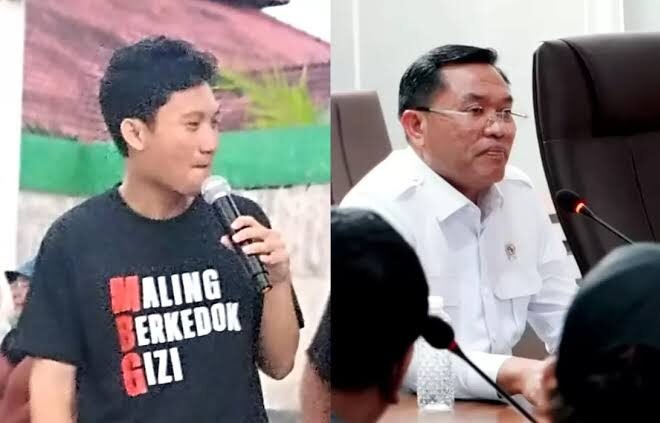 Mahasiswa mengkritisi MBG adalah singkatan dari Maling Berkedok Gizi, dijawab oleh Wakil Kepala BGN dengan Emoji : Monyet