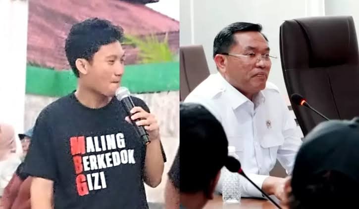 Mahasiswa mengkritisi MBG adalah singkatan dari Maling Berkedok Gizi, dijawab oleh Wakil Kepala BGN dengan Emoji : Monyet