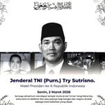 Wakil Presiden Republik Indonesia Ke-6, Jenderal TNI (Purn) Try Sutrisno, Wafat di Usia 90 Tahun.