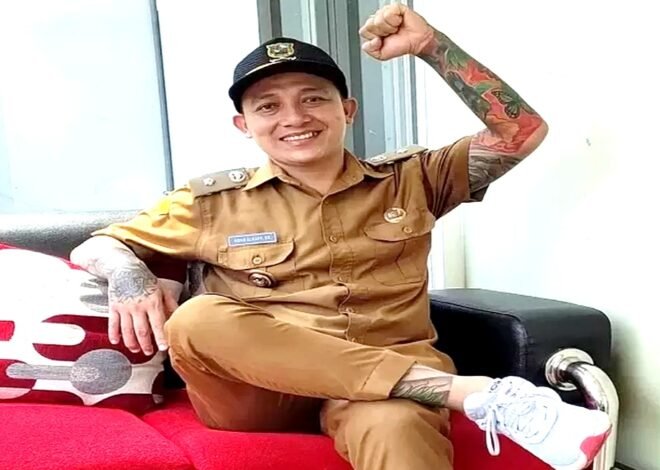 Diduga Salah Satu Anggota LSM Tidak Lolos Seleksi Menjadi Perangkat Desa, Kades Hoho di Demo.