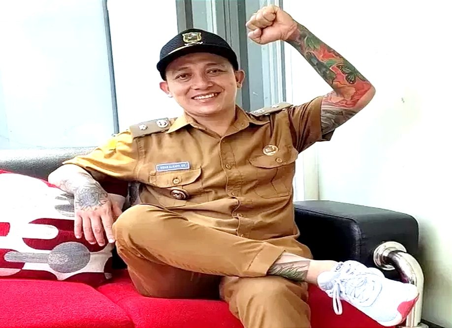 Diduga Salah Satu Anggota LSM Tidak Lolos Seleksi Menjadi Perangkat Desa, Kades Hoho di Demo.